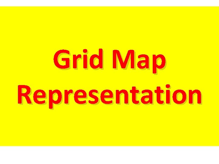 Grid Map Representation 