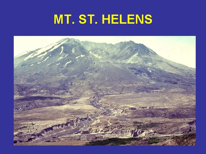 MT. ST. HELENS 