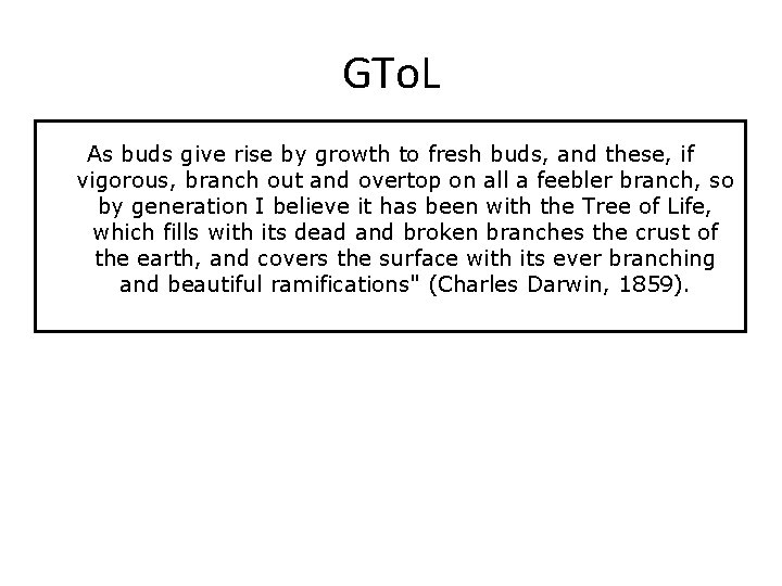 GTo. L As buds give rise by growth to fresh buds, and these, if