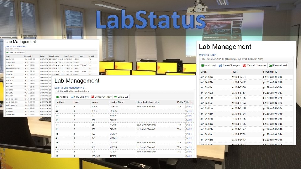 Lab. Status 