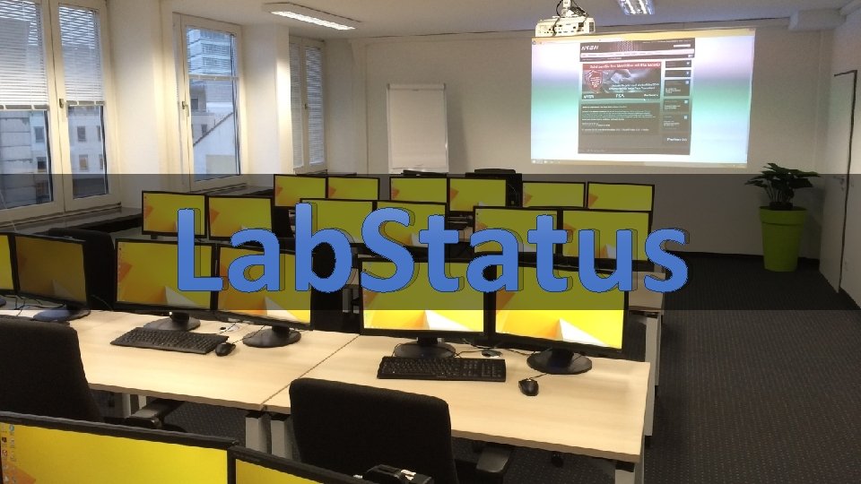 Lab. Status 