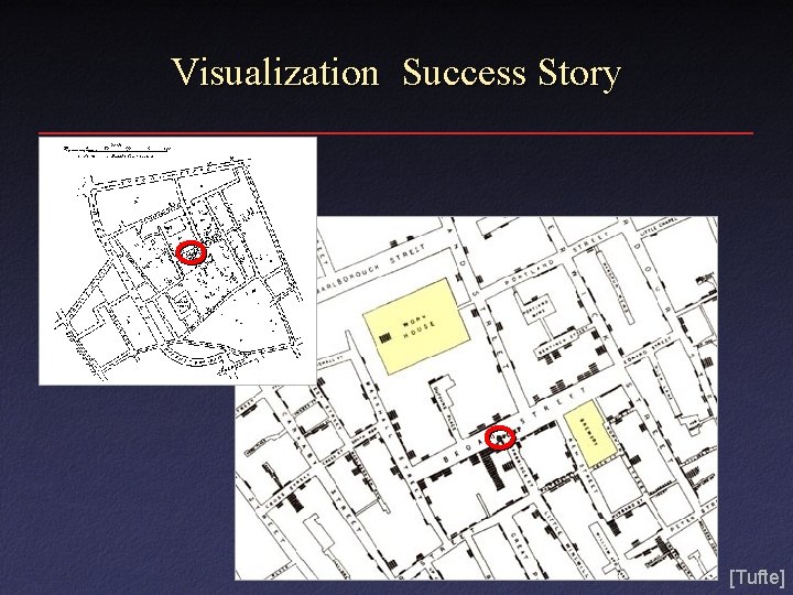 Visualization Success Story [Tufte] 