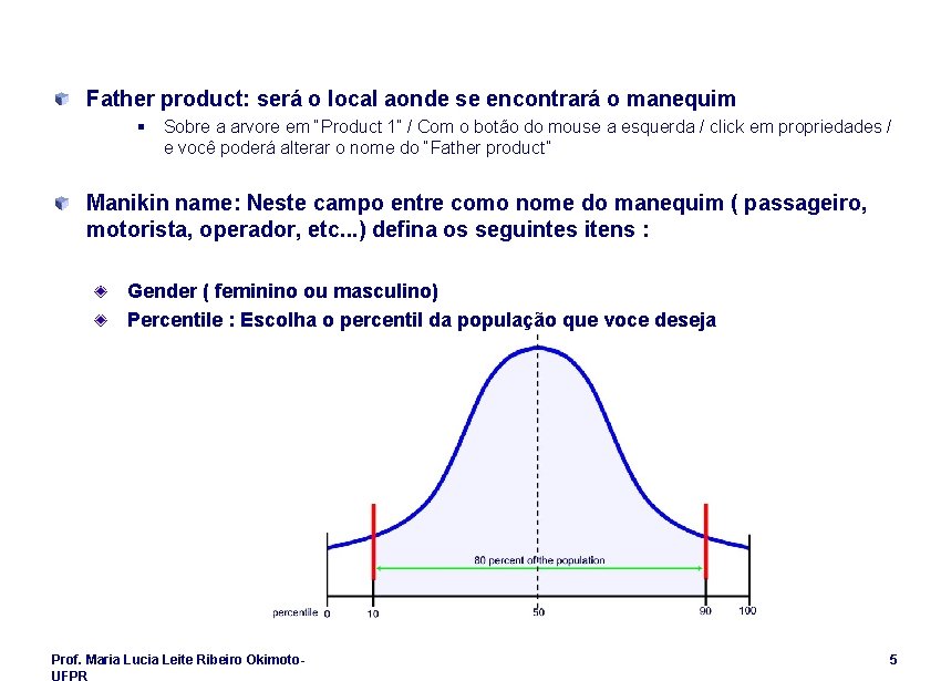 Father product: será o local aonde se encontrará o manequim § Sobre a arvore