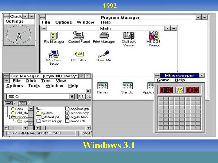 1992 Windows 3. 1 