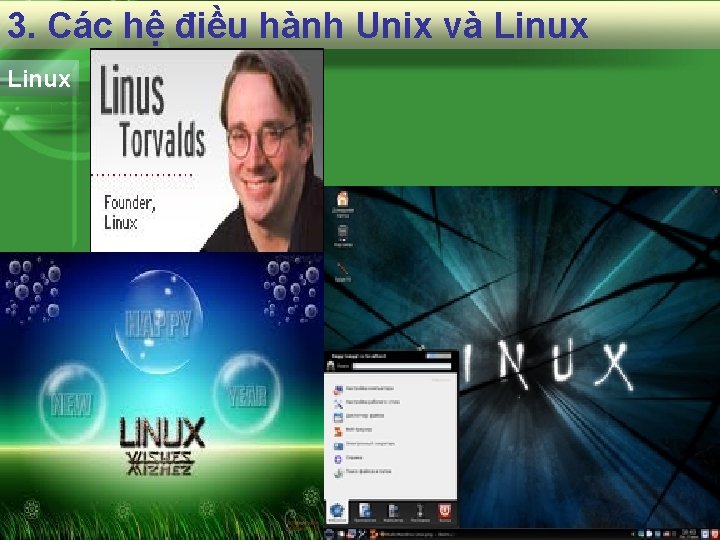 3. Các hệ điều hành Unix và Linux 