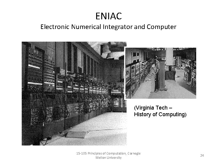 ENIAC Electronic Numerical Integrator and Computer fd (Virginia Tech – History of Computing) 15