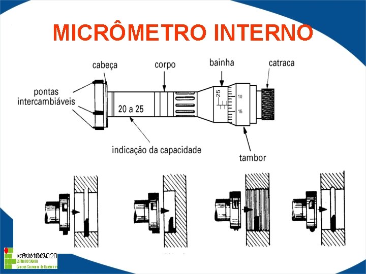 MICRÔMETRO INTERNO 31/10/2020 
