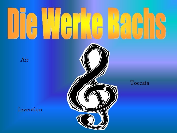 Air Toccata Invention 