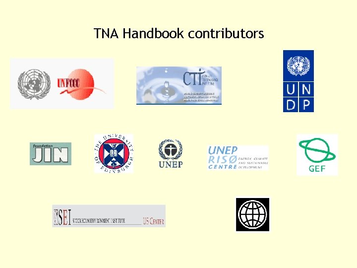 TNA Handbook contributors 