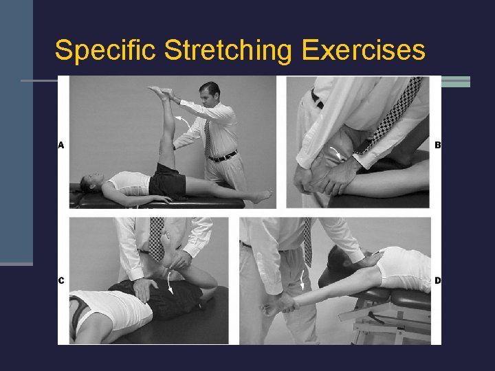 Specific Stretching Exercises 