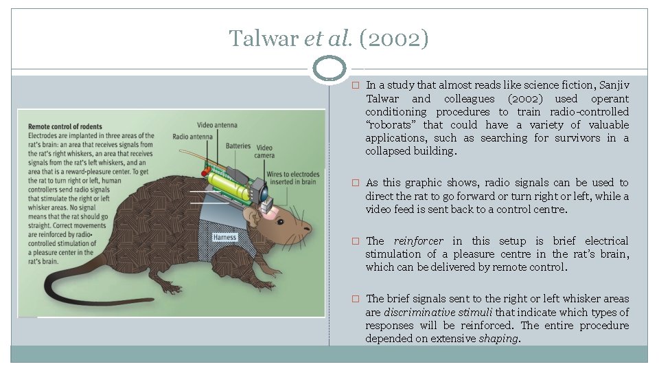 Talwar et al. (2002) � In a study that almost reads like science fiction,
