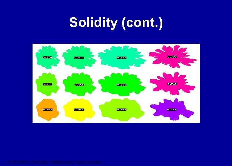Solidity (cont. ) © 1997 -2005 J. Turek and J. Paul Robinson, Purdue University