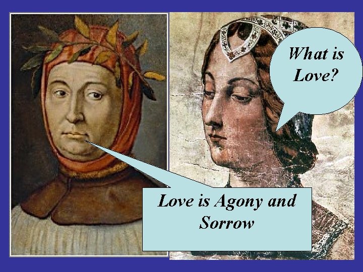 What is Love? Love is Agony and Sorrow 