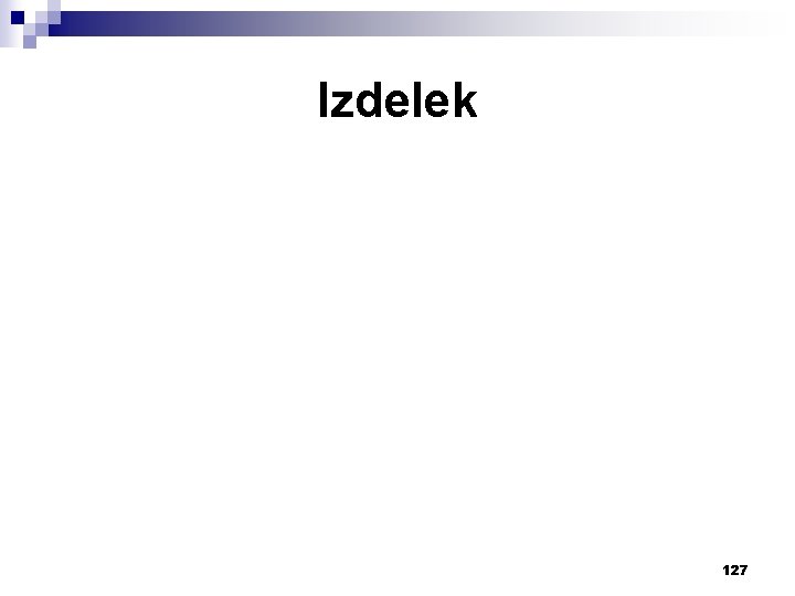 Izdelek 127 