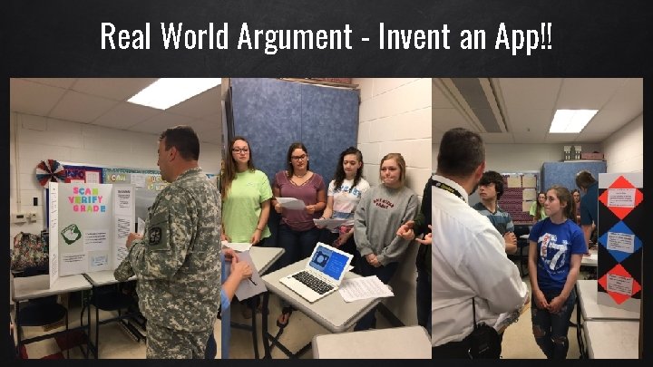 Real World Argument - Invent an App!! 