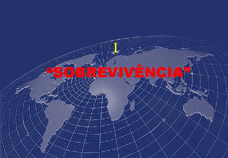 I “SOBREVIVÊNCIA” 