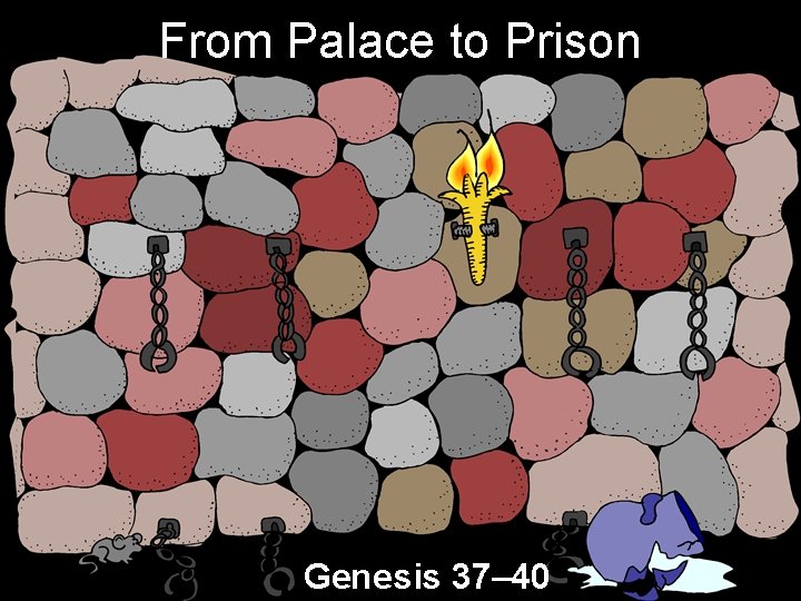 From Palace to Prison Genesis 37– 40 