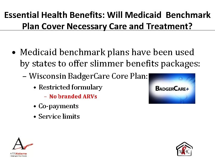 Essential Health Benefits: Will Medicaid Benchmark Plan Cover Necessary Care and Treatment? • Medicaid