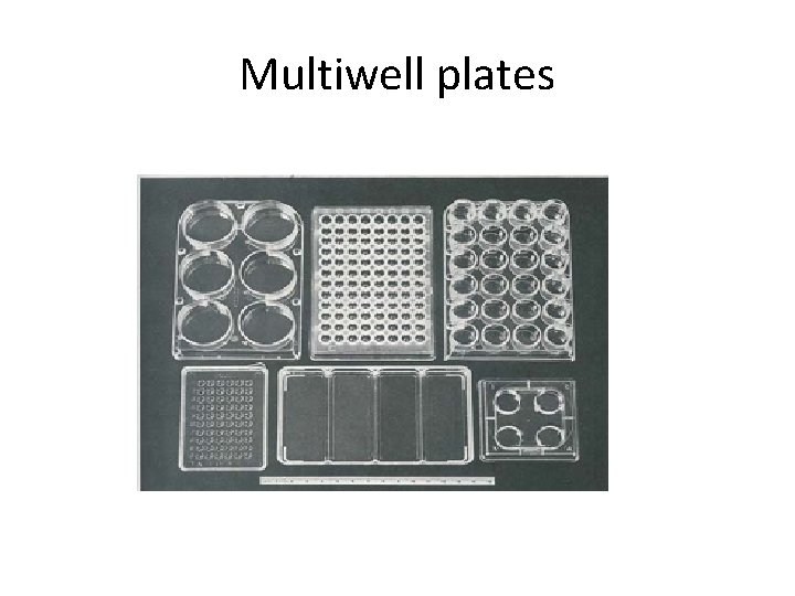 Multiwell plates 