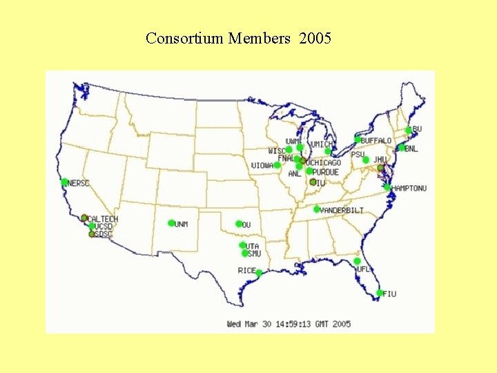 Consortium Members 2005 