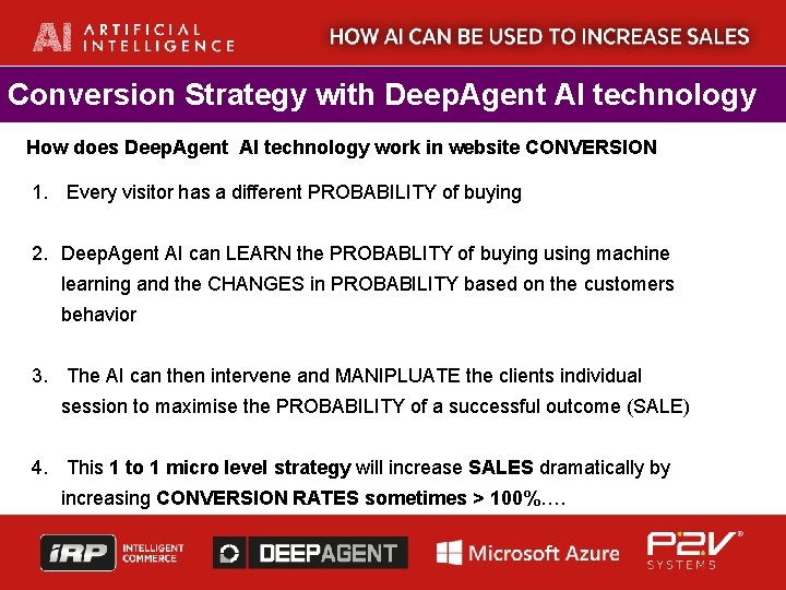Conversion Strategy with Deep. Agent AI technology How does Deep. Agent AI technology work