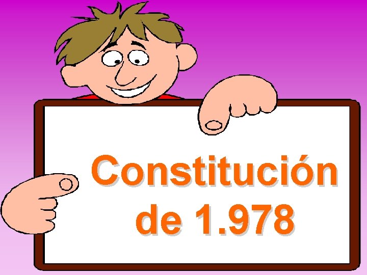 Constitución de 1. 978 