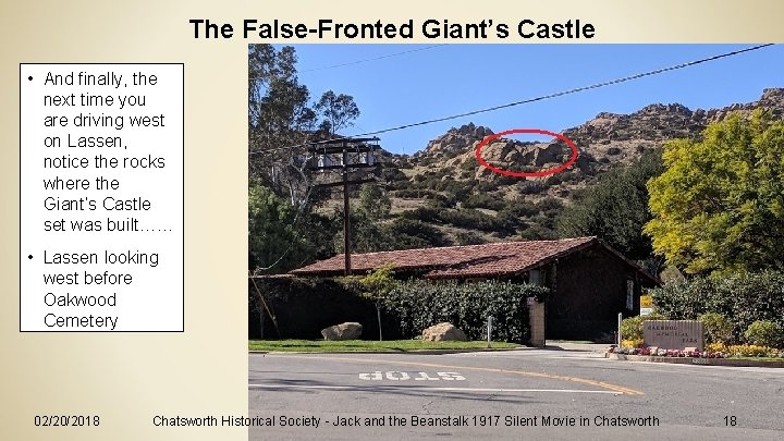 The False-Fronted Giant’s Castle • And finally, the next time you are driving west