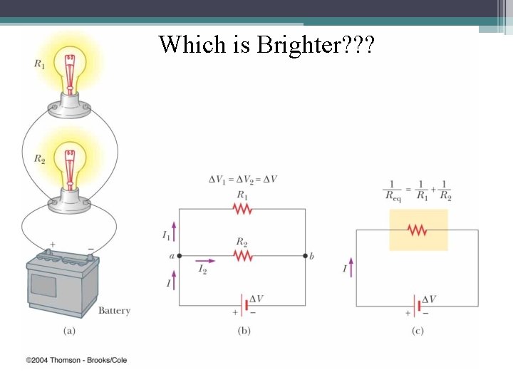 Which is Brighter? ? ? Which is Brighter 