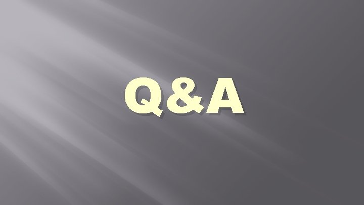 Q&A 