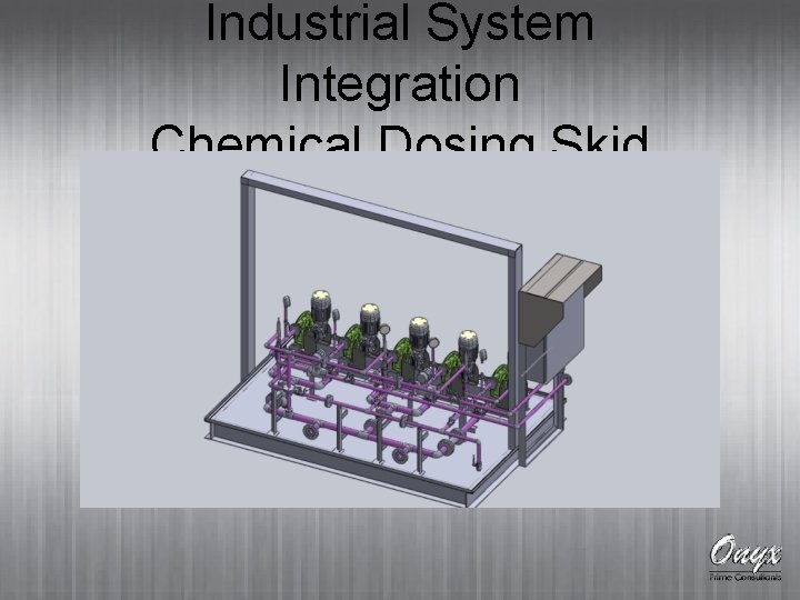 Industrial System Integration Chemical Dosing Skid 