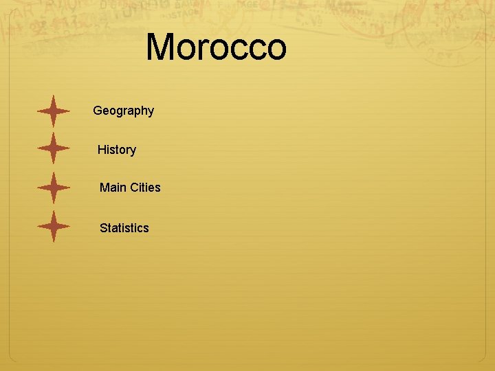Morocco Geography History Main Cities Statistics 