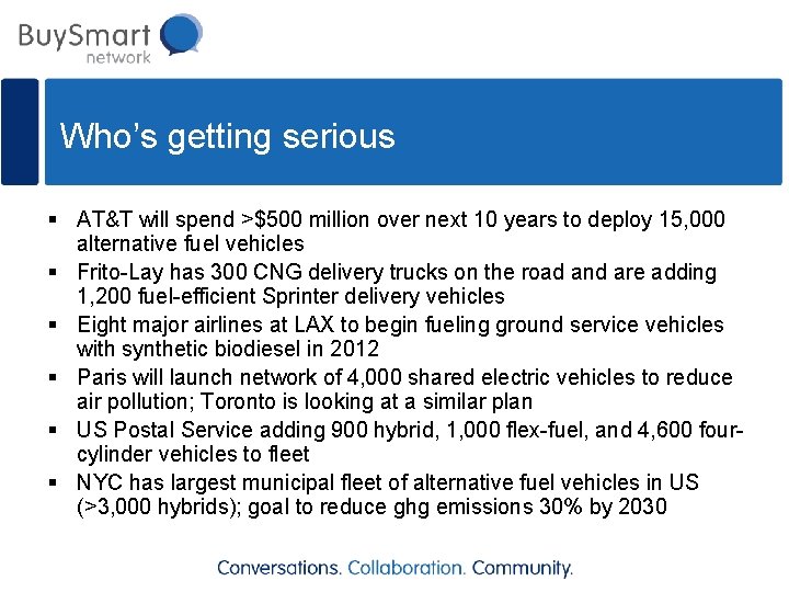 Who’s getting serious § AT&T will spend >$500 million over next 10 years to
