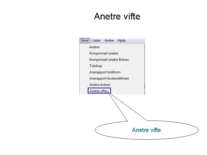 Anetre vifte 