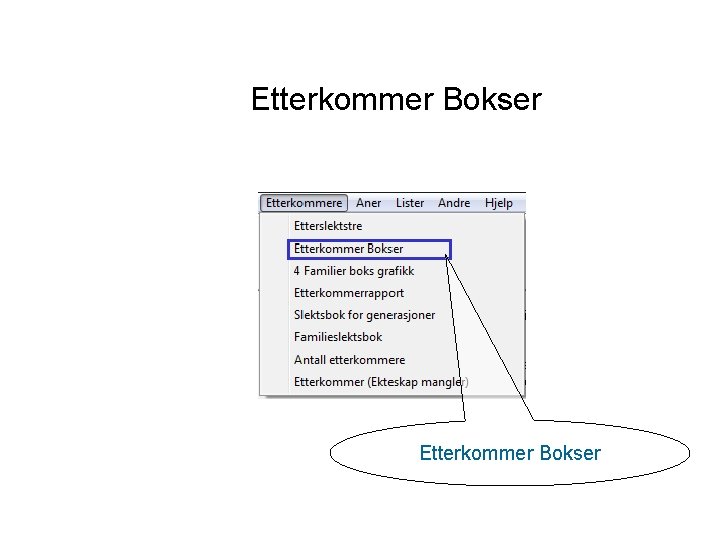 Etterkommer Bokser 