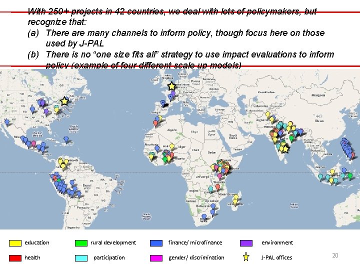 With 250+ projects in 42 countries, we deal with lots of policymakers, but recognize