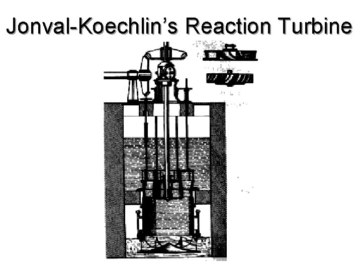 Jonval-Koechlin’s Reaction Turbine 