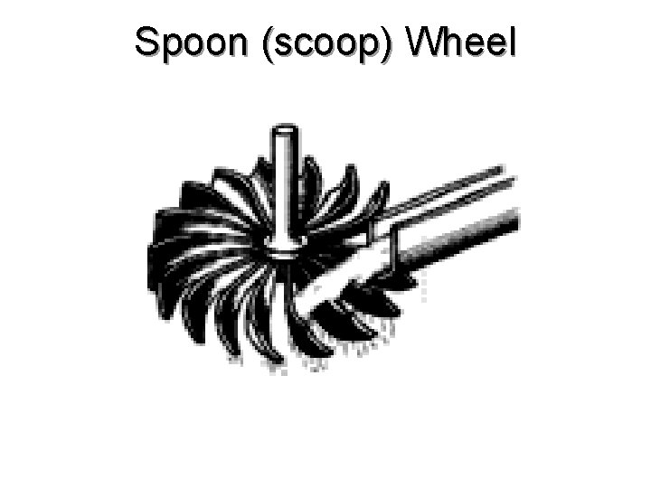 Spoon (scoop) Wheel 