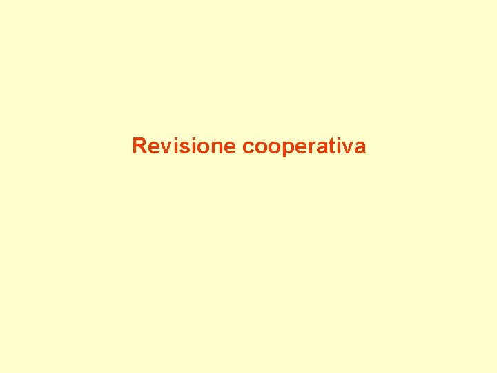 Revisione cooperativa 