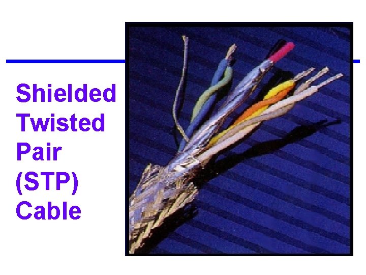 Shielded Twisted Pair (STP) Cable 