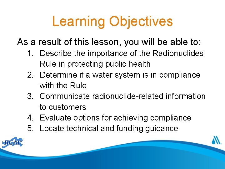 Learning Objectives As a result of this lesson, you will be able to: 1.