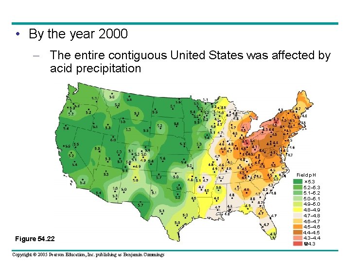  • By the year 2000 – The entire contiguous United States was affected
