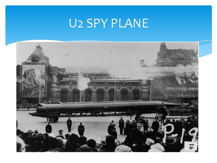 U 2 SPY PLANE 