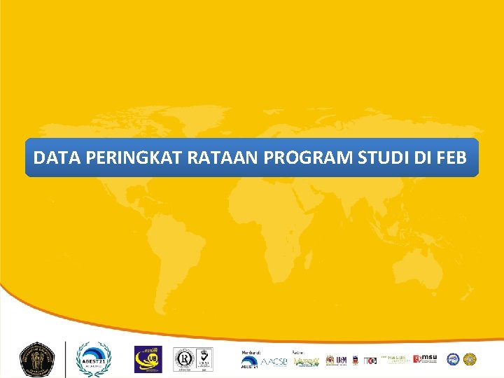 DATA PERINGKAT RATAAN PROGRAM STUDI DI FEB 3 