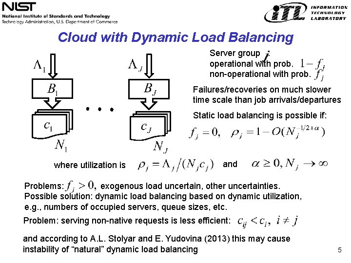 SDN Systemic Risks due to Dynamic Load Balancing