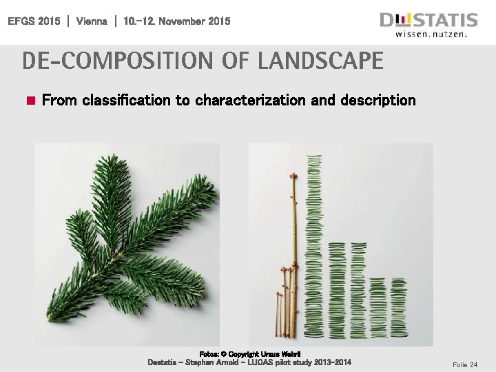 EFGS 2015 | Vienna | 10. -12. November 2015 De-composition of landscape n From