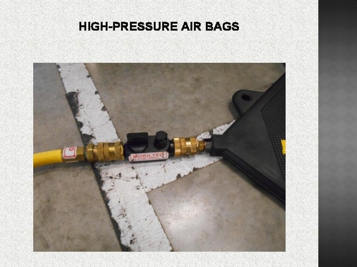 HIGH-PRESSURE AIR BAGS 