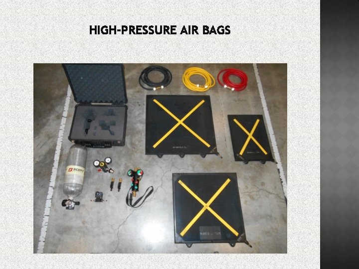 HIGH-PRESSURE AIR BAGS 