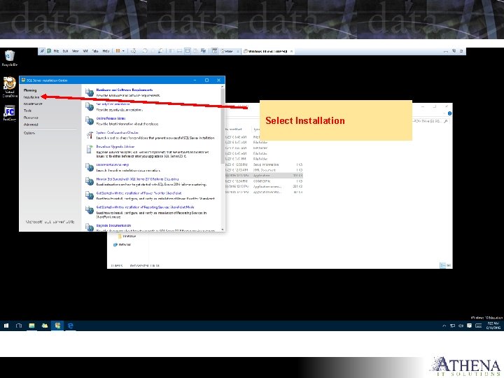 Select Installation 
