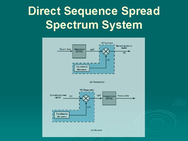 Direct Sequence Spread Spectrum System 