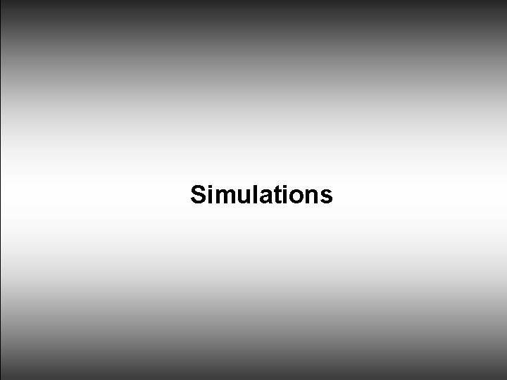 Simulations 